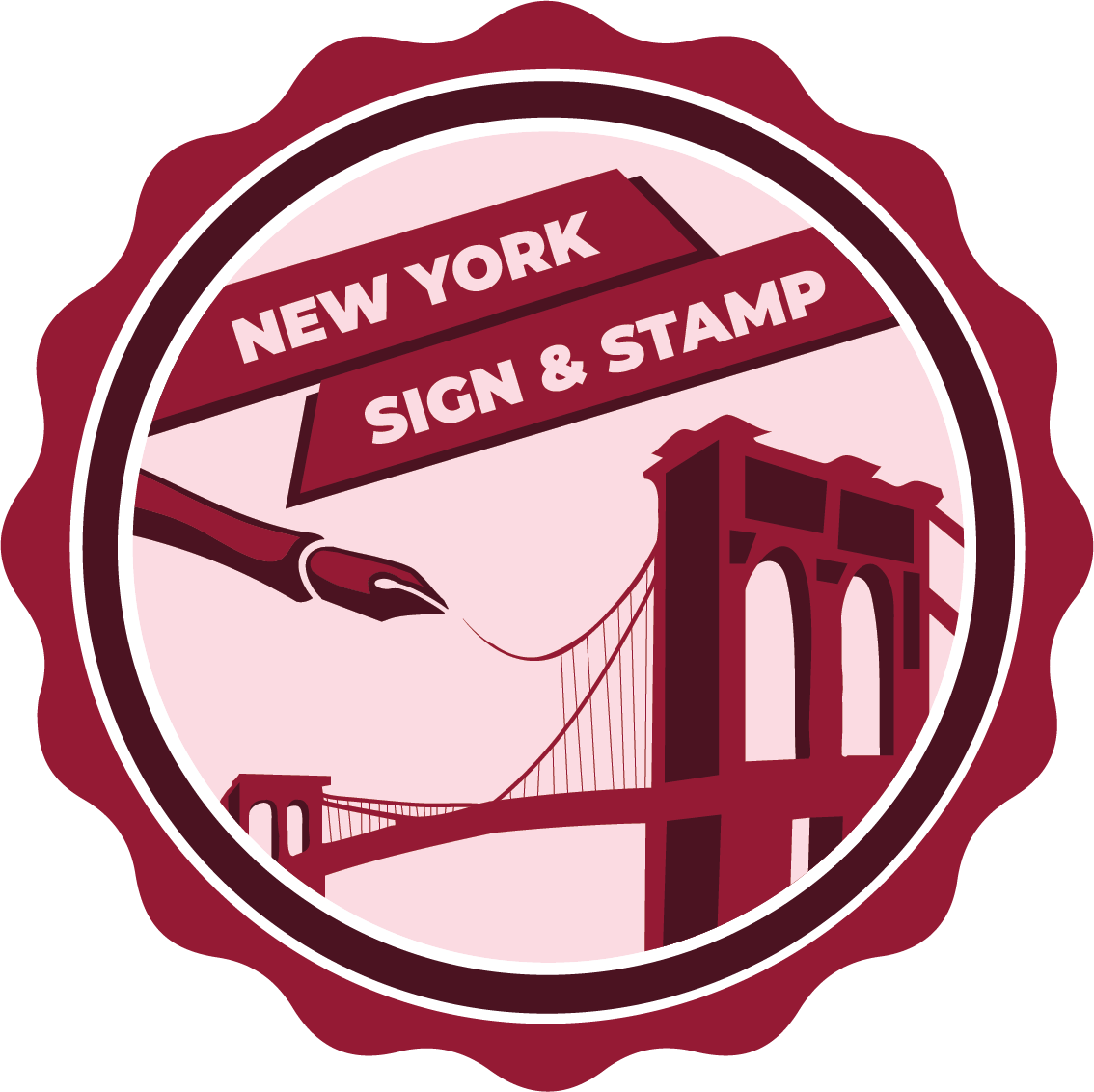 NYC Sign & Stamp